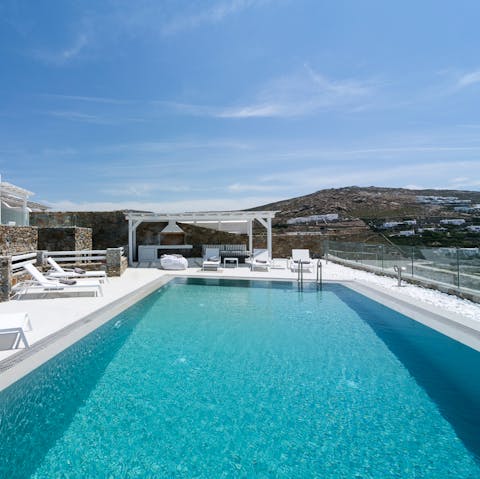 Cool off in your private pool
