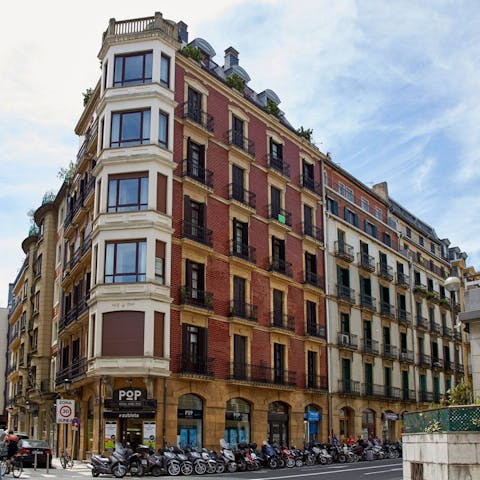 Stay in the centre of San Sebastian
