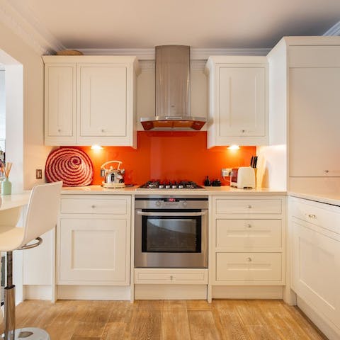 Give the many local restaurants a rest and dine at home