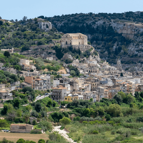 Discover the baroque wonder of Scicli, just three kilometres away