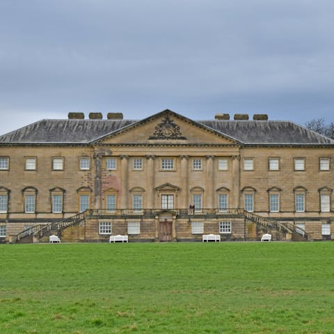 Visit Nostell Priory, it's less than five minutes away in the car