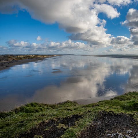 Discover why Carmarthenshire is Wales’ best-kept secret – Pendine's coast is just a nine-minute drive away