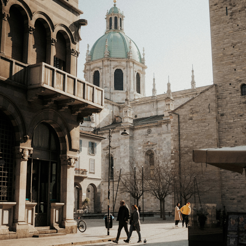 Stay in the historic centre of Como