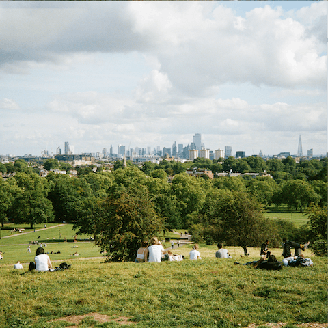 Stay just a five-minute stroll from beautiful Primrose Hill