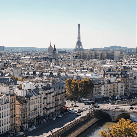 Roam the streets of France's beautiful capital