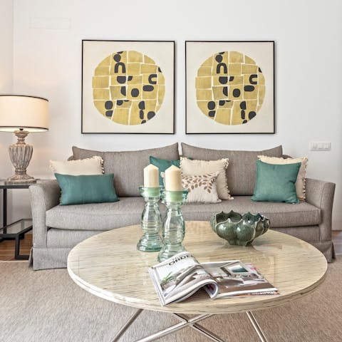 Pour a glass of Rioja and get comfy on the sofa for a wonderful night in