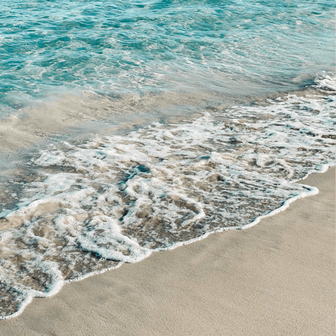 Hop in the car and head over to Cala Jondal in only fifteen minutes