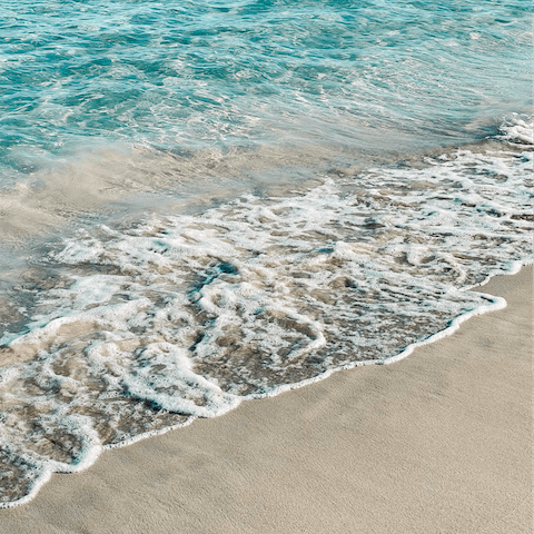 Hop in the car and head over to Cala Jondal in only fifteen minutes