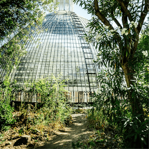 Stroll around Park Necessidades, ten minutes away