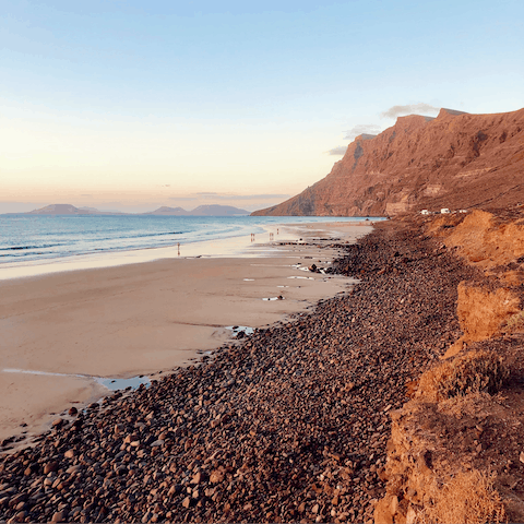 Explore the unspoiled coastline and secluded northern beaches