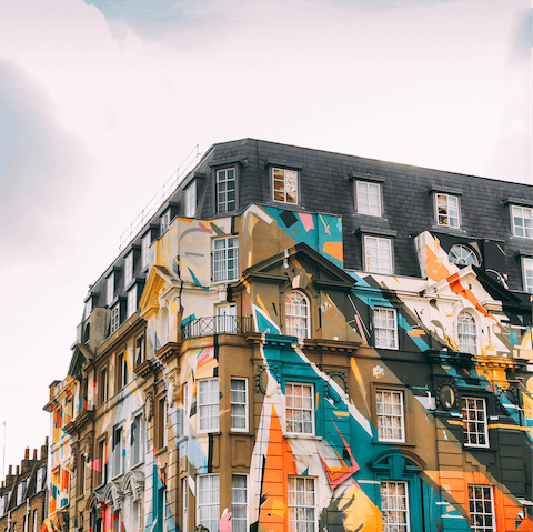 Tap in to East London's creative energy, right on your doorstep