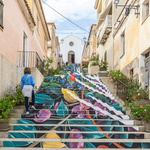 Explore historic Arzachena, five minutes by car