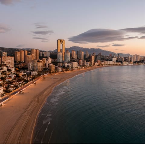 Walk or drive down to the city of Altea for retail therapy and fabulous local cuisine