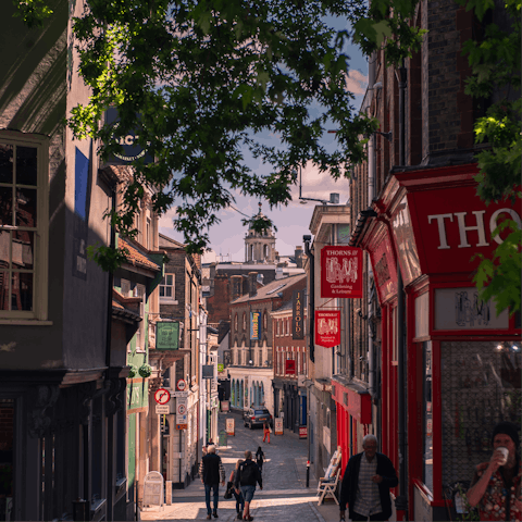 Base yourself in the heart of historic Norwich