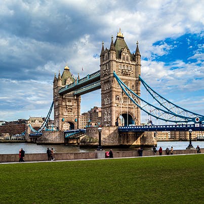 Walk to Tower Bridge, a must-visit in the city