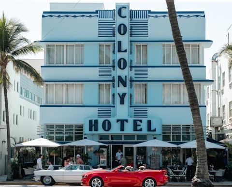 Wander the Art Deco Historic District along Ocean Drive, about seventeen minutes by car