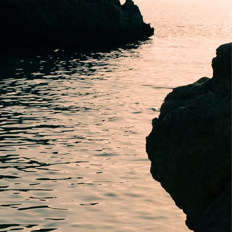 Explore the beaches nestled along the shores of West Mani