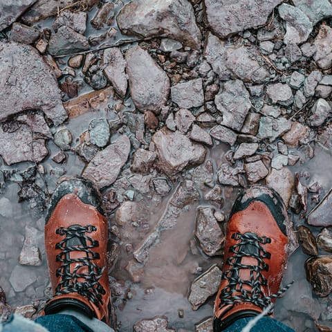 In the warmer months, go hiking on Aspen Mountain