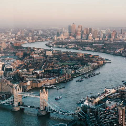 Immerse yourself in the heart of London –  a short train ride away