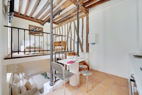 Sleep, dine, and unwind across two characterful levels