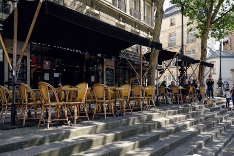 Experience the legendary cafe terrace scene in Saint-Germain-des-Prés