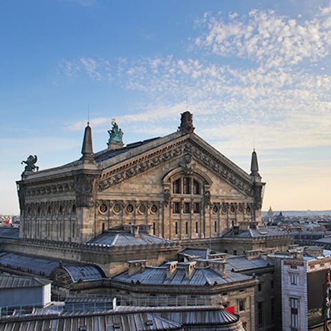 Indulge in a night at the opera at the Palais Garnier