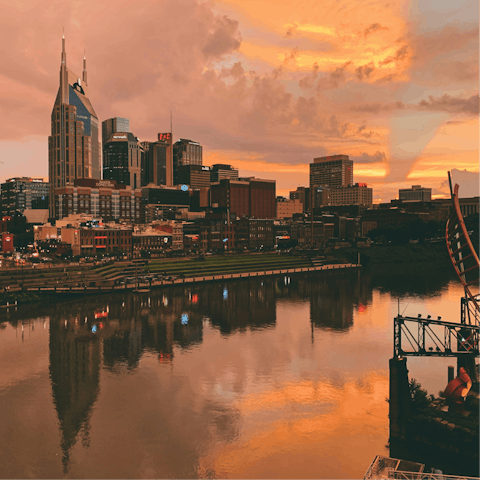 Immerse yourself in the vibrant southern spirit of Nashville