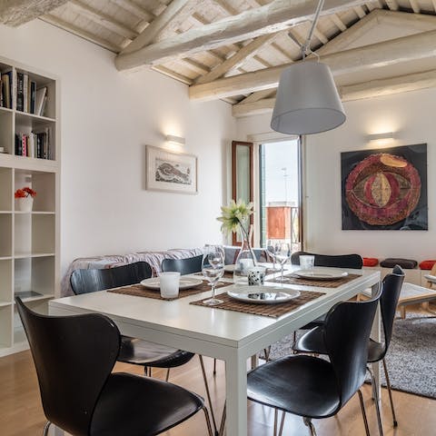 Start mornings with espressos and pastries before a day of sightseeing