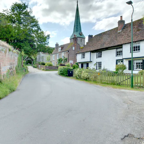 Discover the chocolate-box village of Barham