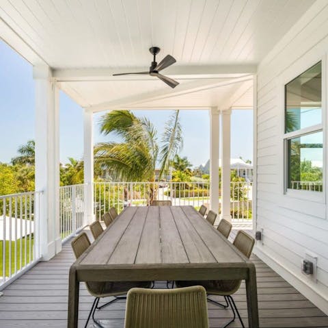 Light the grill and gather for magical evenings on the terrace