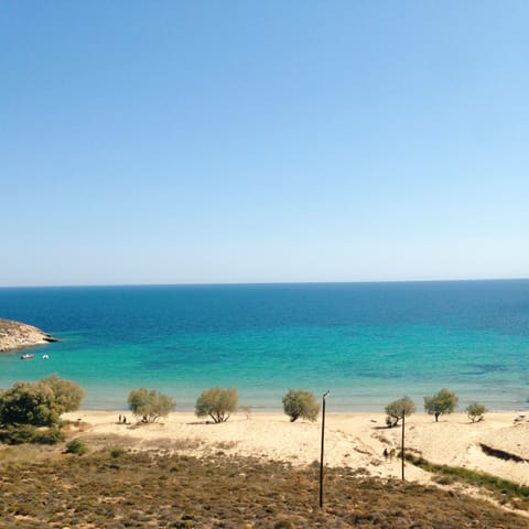 Enjoy gorgeous blue water and soft sand at the nearest beaches