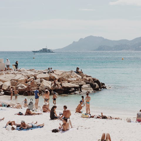 Explore the beaches of the Riviera
