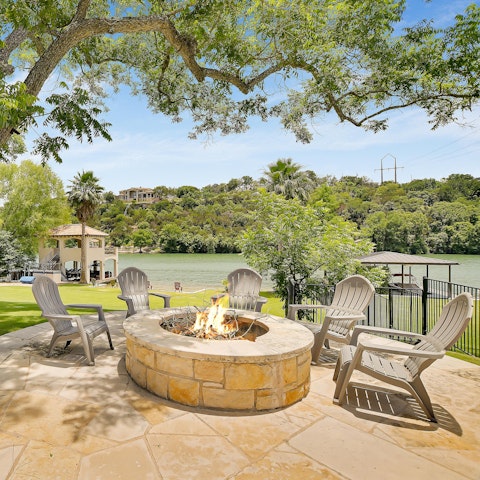 Bring out the marshmallows and gather around the fire pit