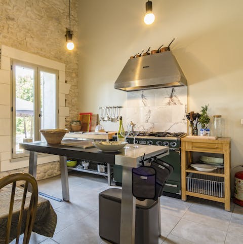 Rustle up some French delicacies in the quintessential countryside kitchen