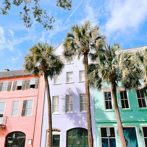 Take a day trip to Charleston, forty-five minutes away