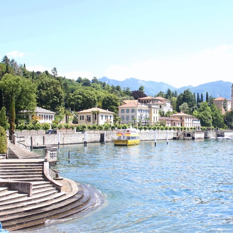 Hop over the lake to Varenna for the afternoon