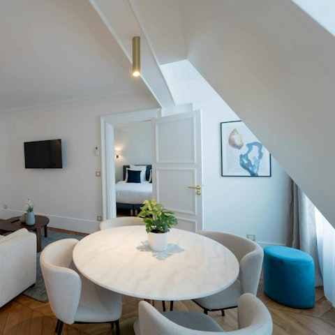 Make yourself at home in this convenient apartment