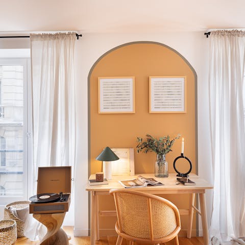 Keep on top of emails from the dedicated workspace