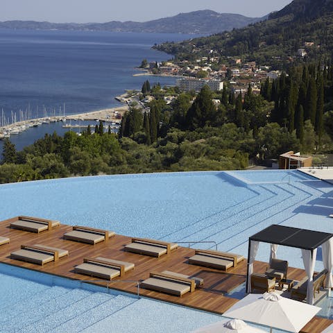 Swim in your own private pool or make a splash at the resort's two pools – there's an indoor and outdoor to choose from