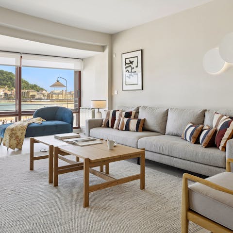 Wind down with drinks at home or head to a local bar