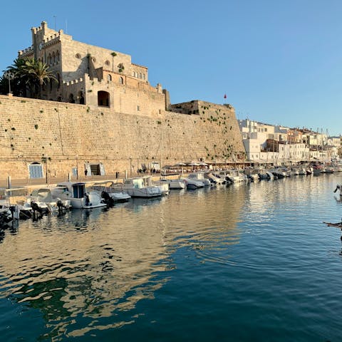 Take a delightful day trip to Ciutadella de Menorca