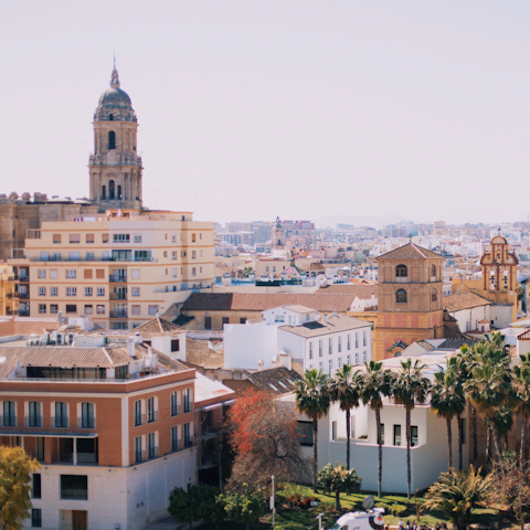 Explore central Malaga – the cathedral is a few minutes away