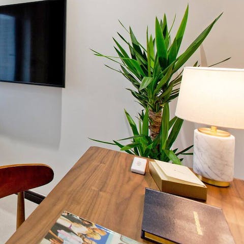 Get some work done in the private study