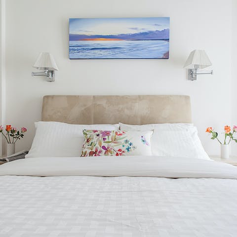 Enjoy the finely dressed beds