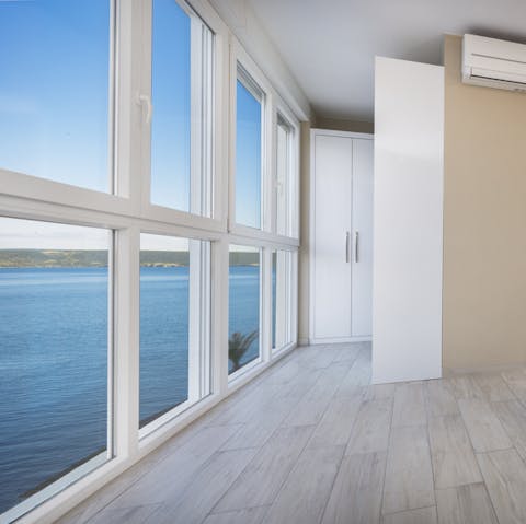 Wake up to glorious views each day