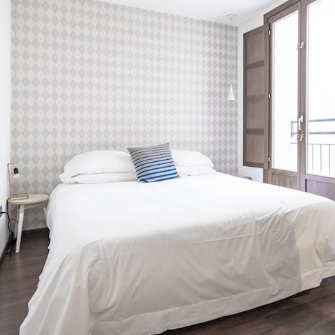 Wake up feeling incredibly well-rested on the super comfortable beds