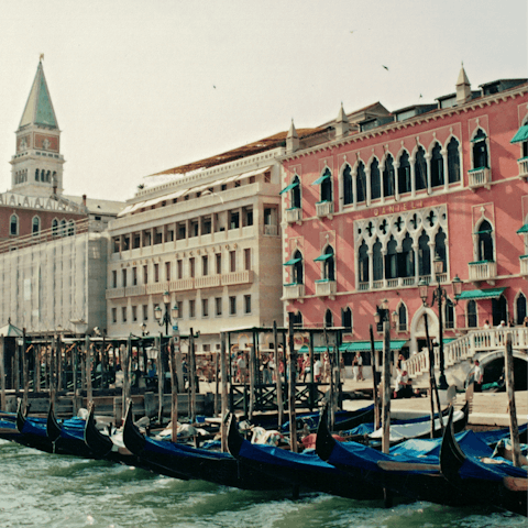 Stroll to Piazza San Marco and the Basilica, twenty minutes away