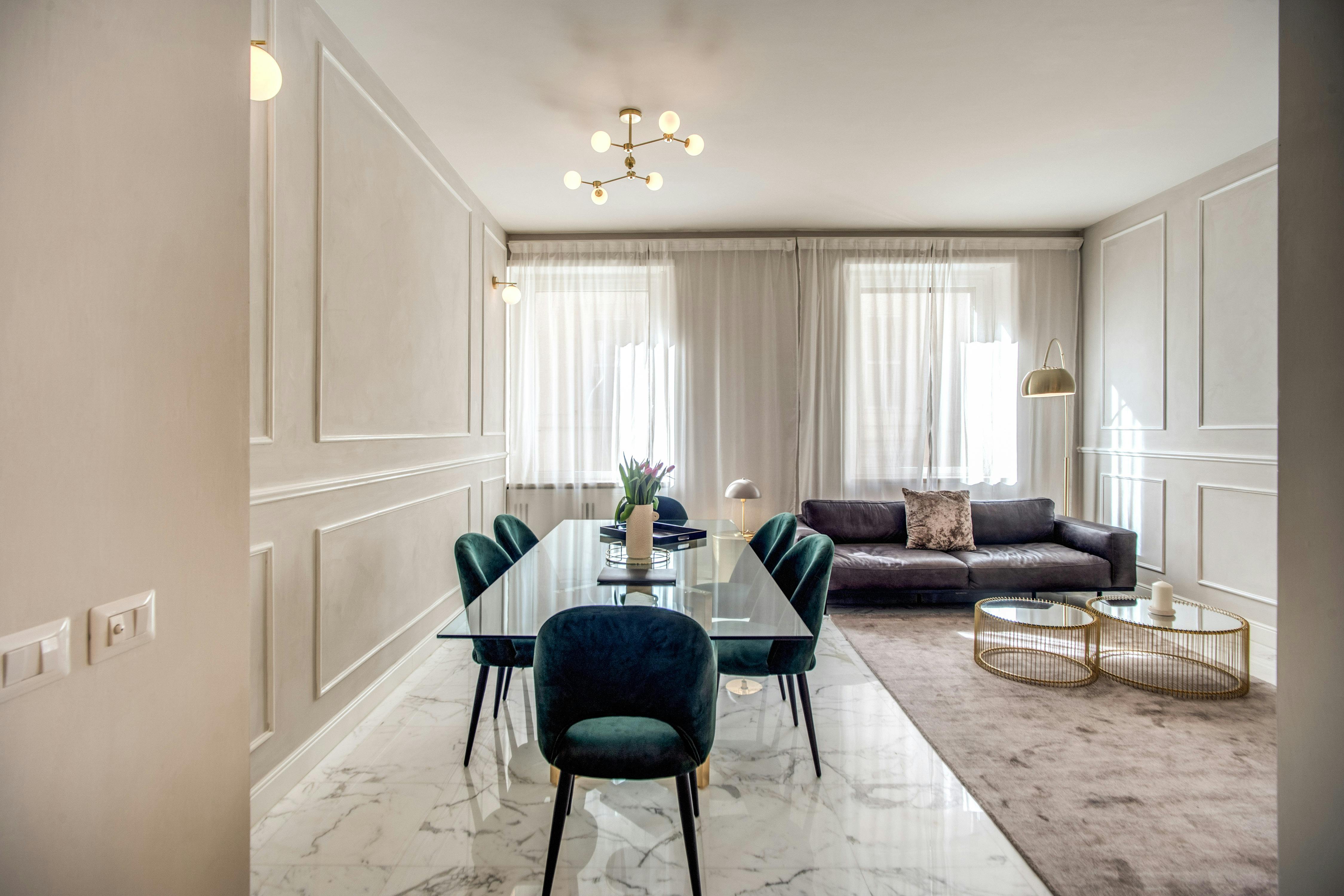 Carrara Marble & Velvet