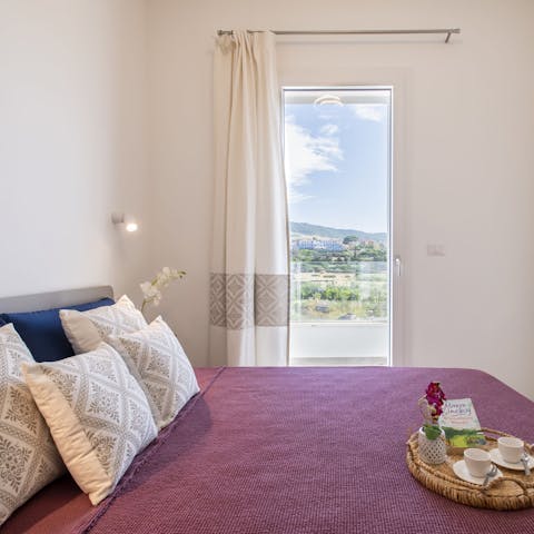 Enjoy an afternoon snooze in the comfortable bedrooms