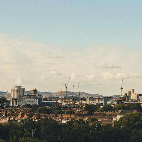 Stay in the Victoria Park area of Cardiff, just a short bus ride away from the city centre